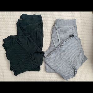 Super Cozy Waffle Pajama Set (2 Sets)